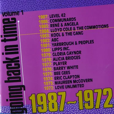 Going Back in Time, Volume 1: 1987 ~ 1972 by Various Artists - album cover