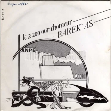2200001 chômeur BAREK’AS by BAREK’AS - album cover