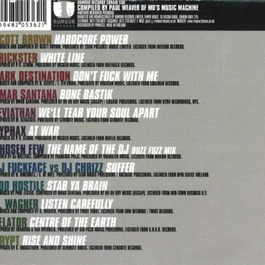 Hardcore Future - The Dutch Masters, Volume Five by Various Artists - album cover