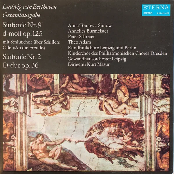 Sinfonie Nr. 9 D-moll Op. 125 (Mit Schlußchor Über Schillers Ode »An Die Freude«) / Sinfonie Nr. 2 D-dur Op. 36