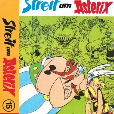 Asterix 15: Streit um Asterix by René Goscinny - album cover