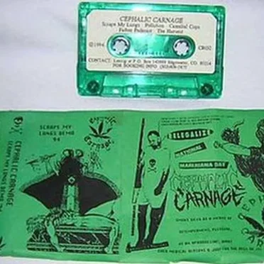 Scrape My Lungs by Cephalic Carnage - album cover