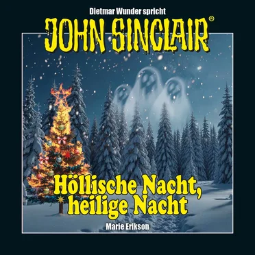 John Sinclair - Höllische Nacht, heilige Nacht by Marie Erikson - album cover