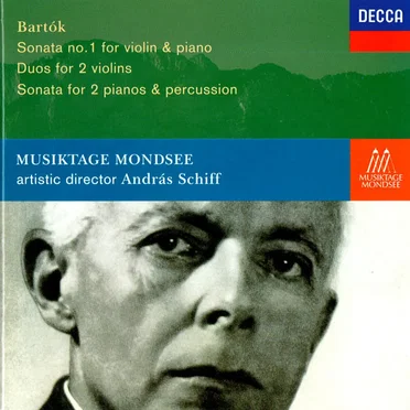 Sonata no. 1 for violin & piano · Duos for 2 violins · Sonata for 2 pianos & percussion