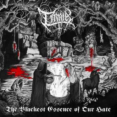 The blackest essence of our hate by Tirria - album cover