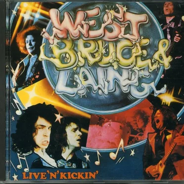 Live 'n' Kickin' by West, Bruce & Laing - album cover