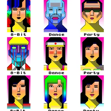 8-Bit Dance Party by Various Artists - album cover