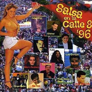 Salsa en la calle Ocho '96 by Various Artists - album cover