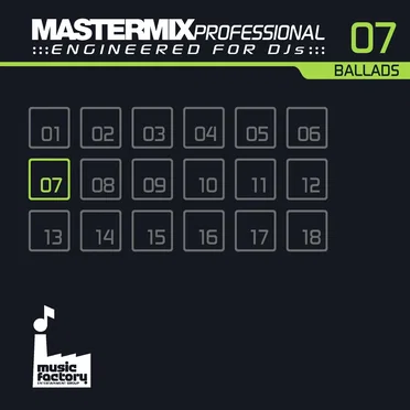 Mastermix Professional Engineered for DJs 07: Ballads by Various Artists - album cover