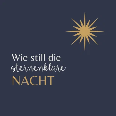 Wie Still Die Sternenklare Nacht