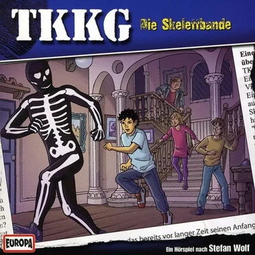 TKKG 173: Die Skelettbande by Stefan Wolf - album cover