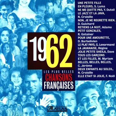 Les Plus Belles Chansons françaises : 1962 by Various Artists - album cover