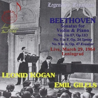 Sonatas for Violin & Piano - Live, March 29, 1964, Leningrad