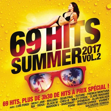 69 Hits Summer 2017, Volume 2 by Various Artists - album cover