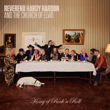 Kong of Rock'N Roll by Reverend Hardy Hardon & The Church of Elvis - album cover