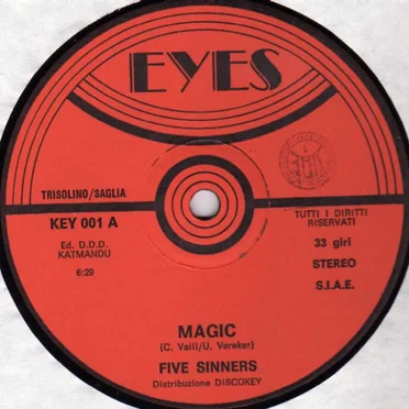 Magic / Precious Lies by Five Sinners - album cover