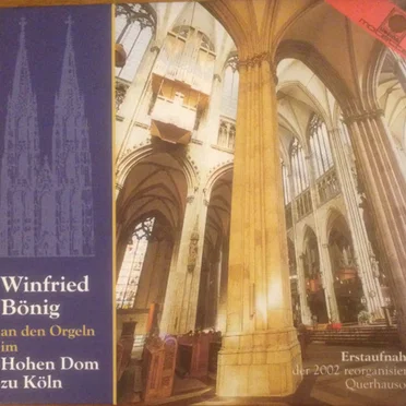 Winfried Bönig an den Orgeln im Hohen Dom zu Köln
