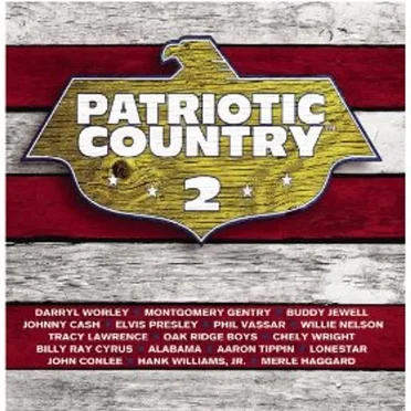 Patriotic Country 2 by Various Artists - album cover