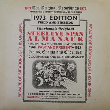 Almanack by Steeleye Span - album cover