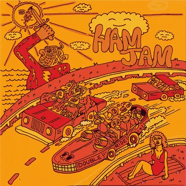 Double Ride 7" by HAMJAM - album cover