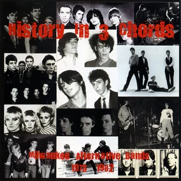History in 3 Chords: Milwaukee Alternative Bands 1973–1982 by Various Artists - album cover