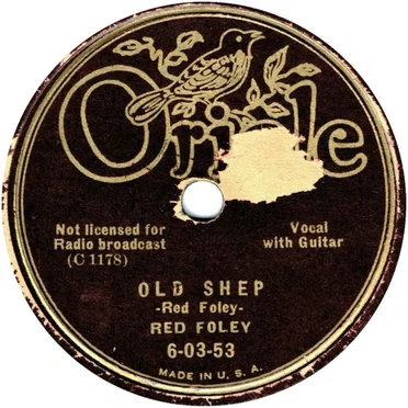 Old Shep / Sing Me an Old Hill-billy Ballad
