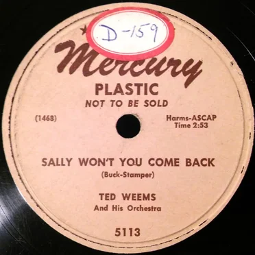 Sally Won't You Come Back / Ciribiribin