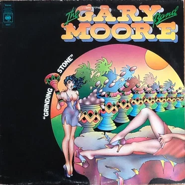 Grinding Stone by The Gary Moore Band - album cover