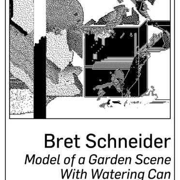 Model of a Garden Scene With Watering Can