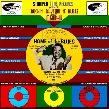 Rockin’ Rhythm ’n’ Blues From Memphis by Various Artists - album cover