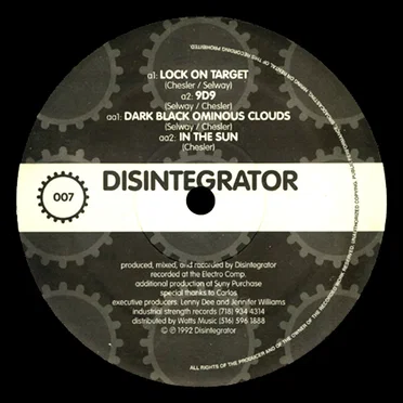 Lock on Target by Disintegrator - album cover