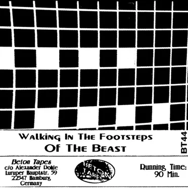 Walking in the Footsteps of the Beast by Various Artists - album cover