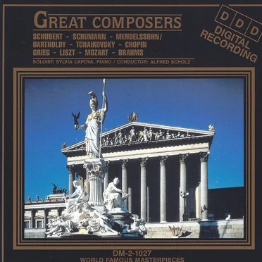 The Great Composers by Various Artists - album cover