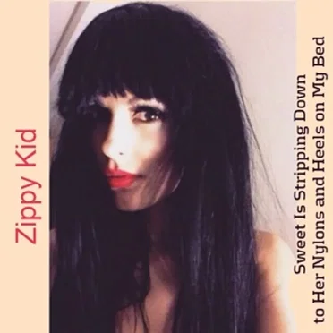 Sweet Is Stripping Down to Her Nylons and Heels on My Bed