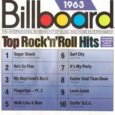 Billboard Top Rock’n’Roll Hits: 1963 by Various Artists - album cover