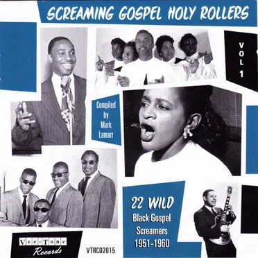 Screaming Gospel Holy Rollers Volume 1 by Various Artists - album cover