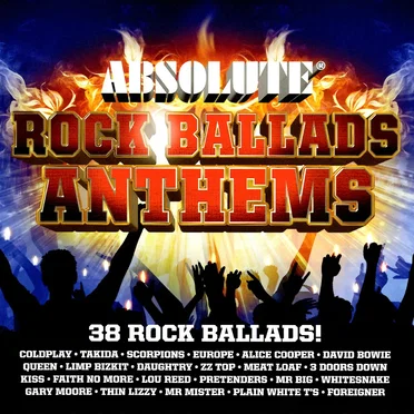 Absolute Rock Ballads Anthems by Various Artists - album cover