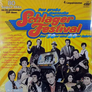 Das große deutsche Schlagerfestival der 60er Jahre by Various Artists - album cover