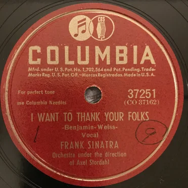 I Want to Thank Your Folks / Why Shouldn't It Happen to Us