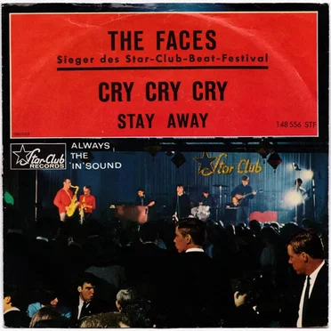 Cry, Cry, Cry / Stay Away by The Faces - album cover