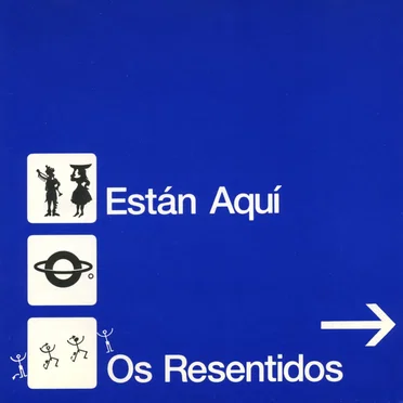 Están aquí by Os Resentidos - album cover