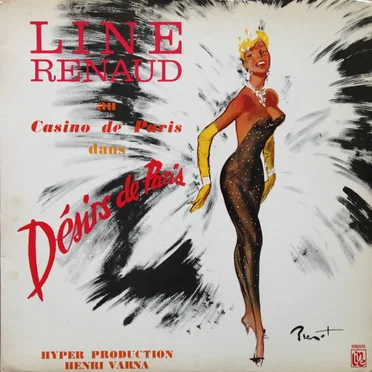 Line Renaud au Casino de Paris dans "Désirs de Paris"