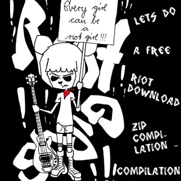 Riot Grrrl Is Not Dead! by Various Artists - album cover