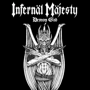 Demon God by Infernäl Mäjesty - album cover
