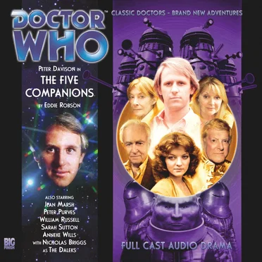 Doctor Who: The Five Companions (subscription exclusive) by Eddie Robson - album cover