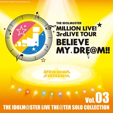 THE IDOLM@STER LIVE THE@TER SOLO COLLECTION Vol.03 Visual Edition by Various Artists - album cover