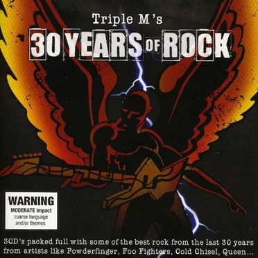 Triple M’s 30 Years of Rock by Various Artists - album cover