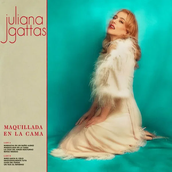Maquillada en la cama
