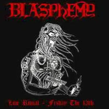Live Ritual – Friday the 13th by Blasphemy - album cover