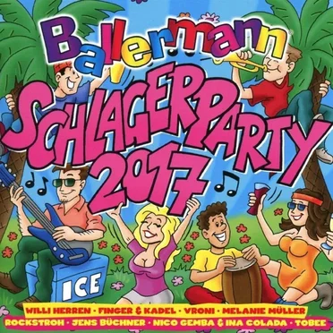 Ballermann Schlagerparty 2017 by Various Artists - album cover
